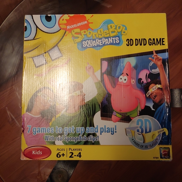 Nickelodeon Other - Nickelodeon Spongebob Squarepants 3D DVD Game